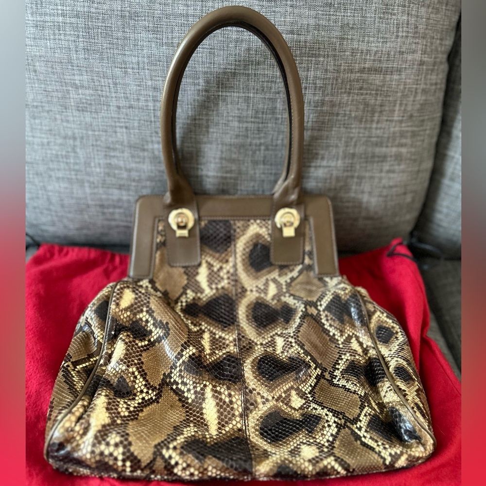Valentino Garavani Genuine Python Purse - image 3